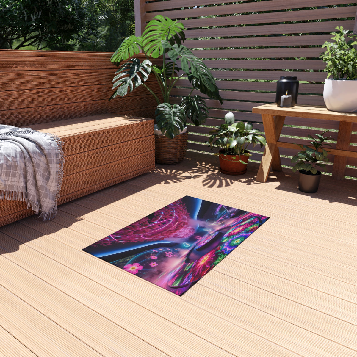 Tapis de salon TeamLab Borderless Tokyo