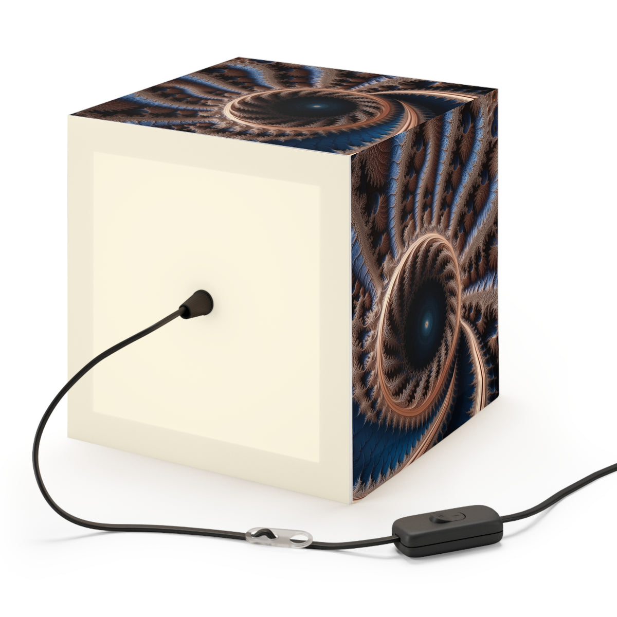 DECO - Lampe Cubique Fractale Courbe de Julia-Quasi