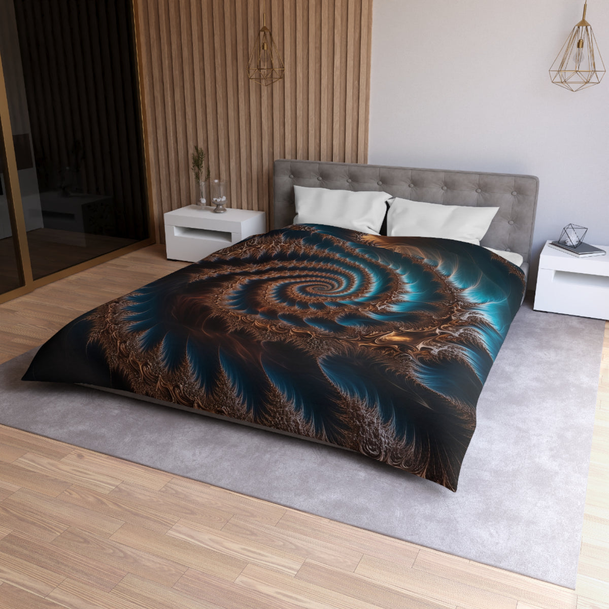 Housse de couette Fractale de Rhams