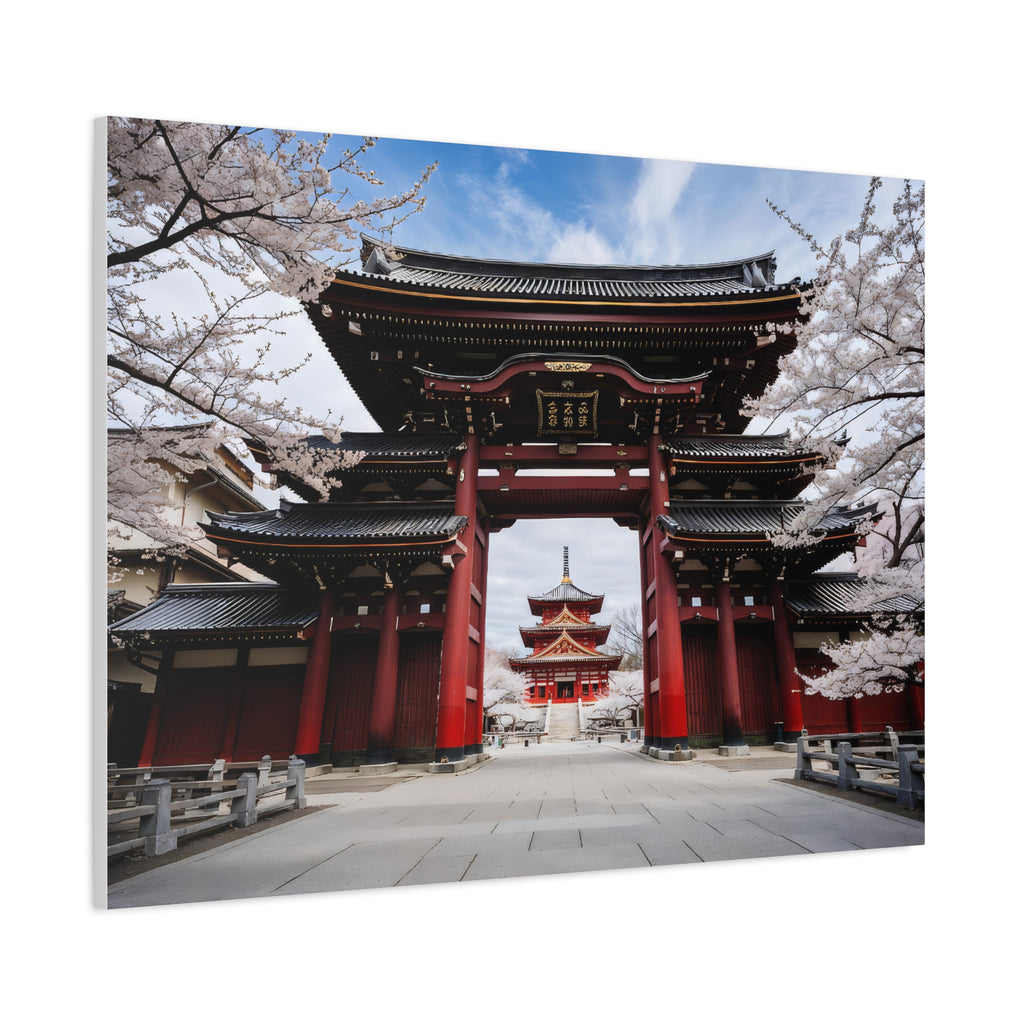 Tableau Temple Senso-Ji Tokyo