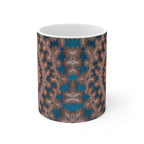 Mug blanc Fractal Structures de Sirpinski