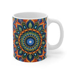 Mug blanc Mandala de la Protection Energétique