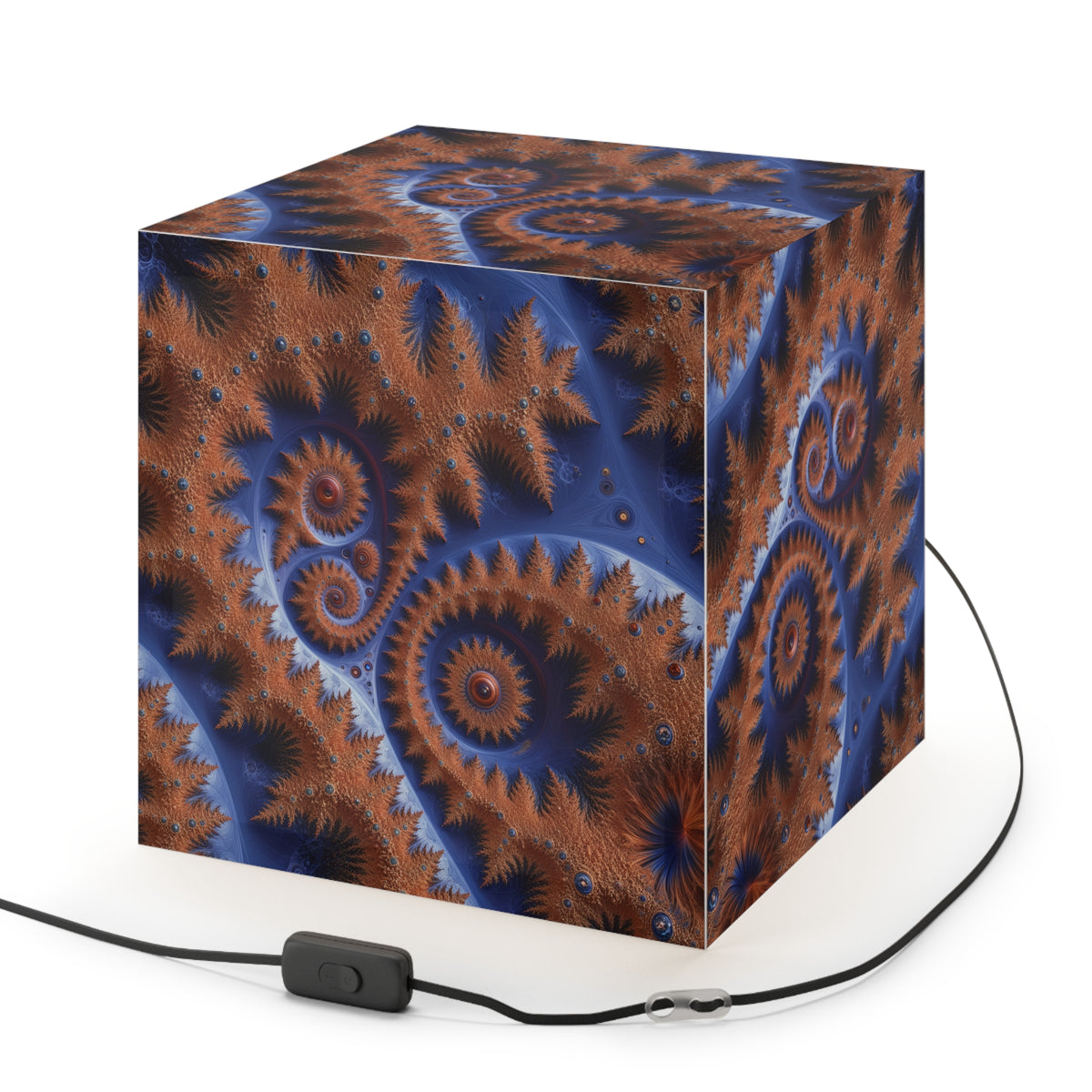 DECO - Lampe Cubique Fractale Courbe de Cantor-Sierpiński