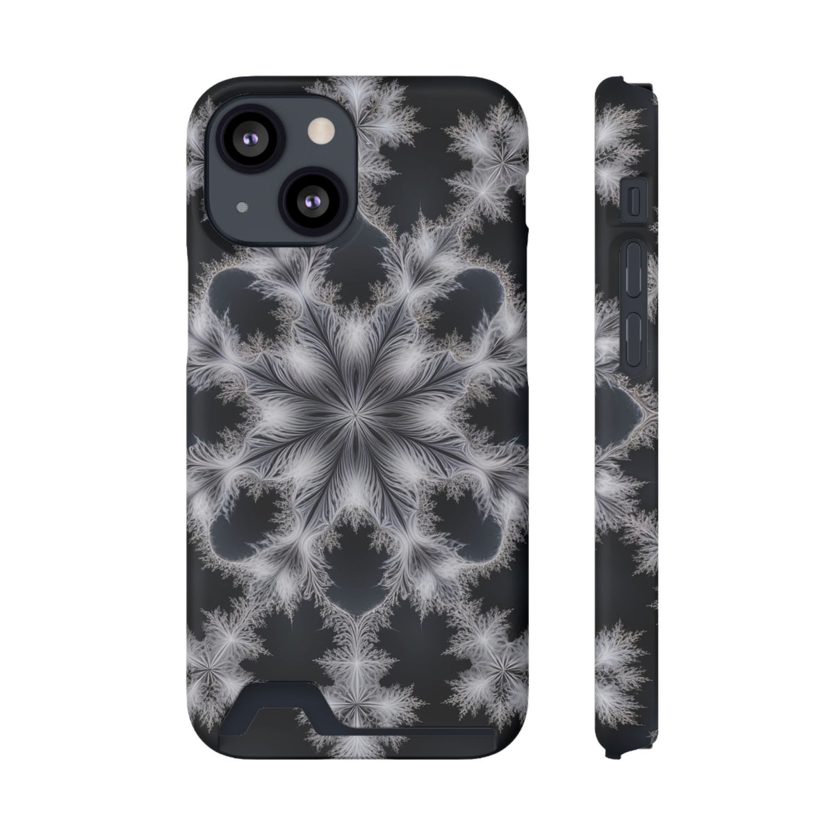 Coque de téléphone Fractale de Vicsek-Snowflake