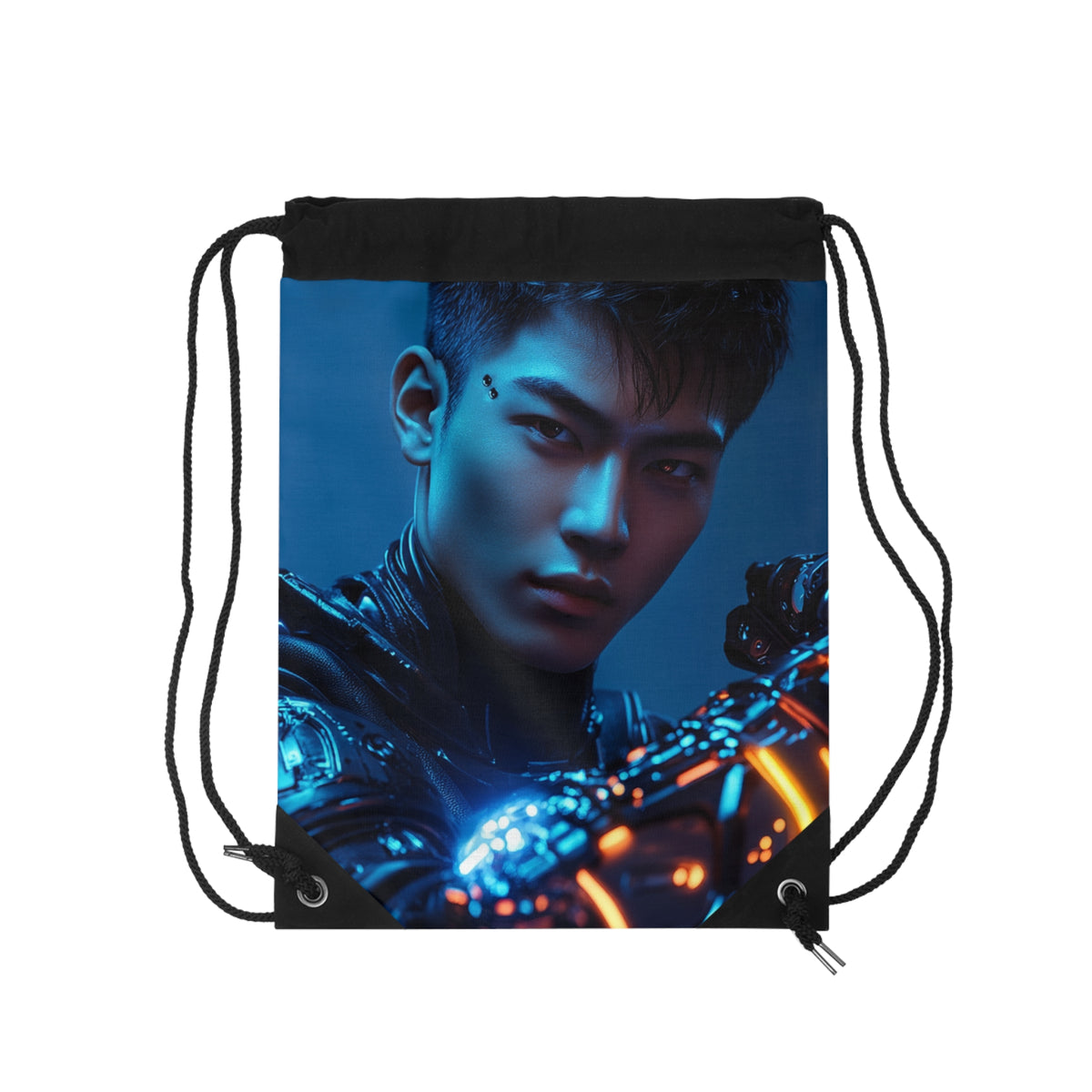 Sac à cordons Cyberpunk Guerrier Bras Robotique