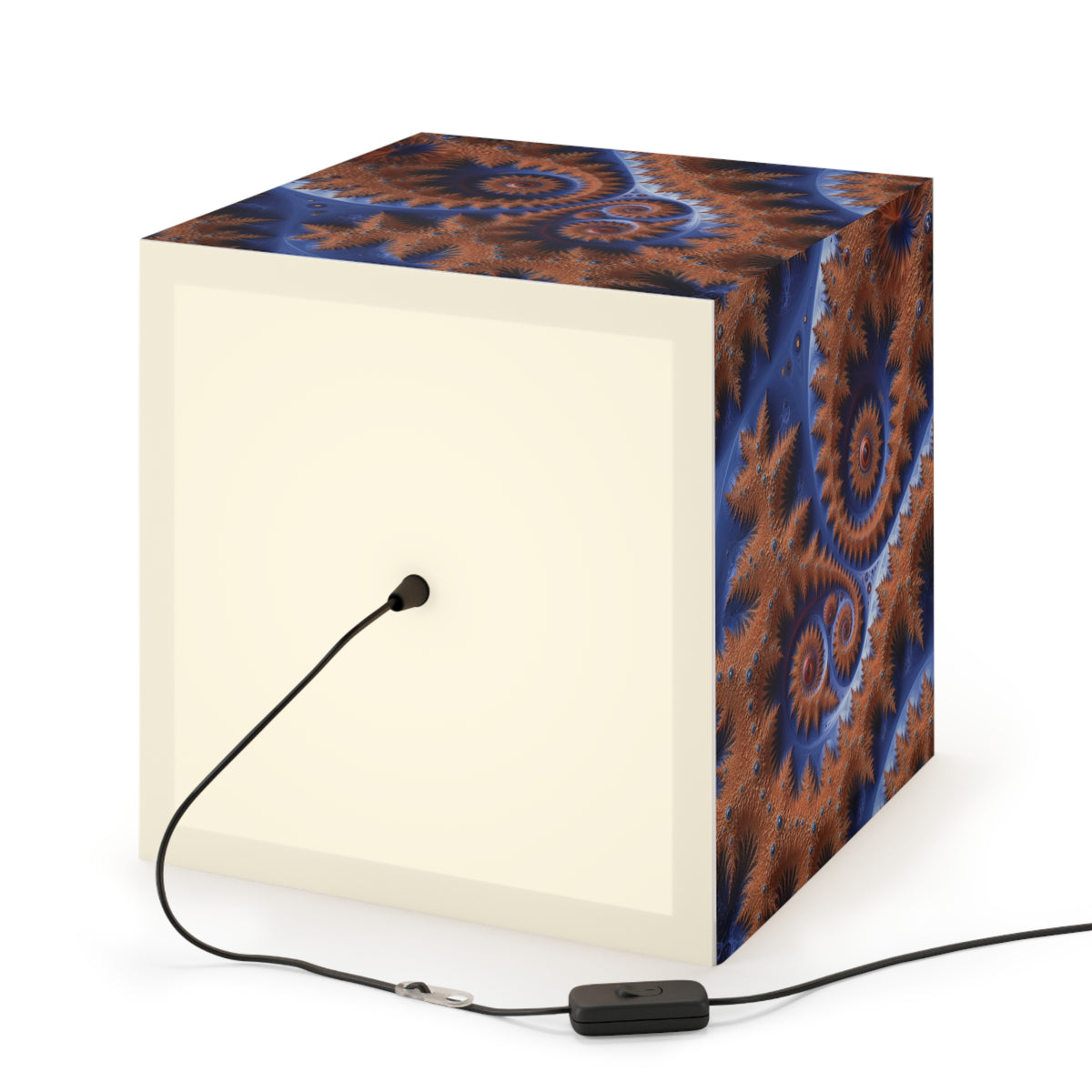 DECO - Lampe Cubique Fractale Courbe de Cantor-Sierpiński