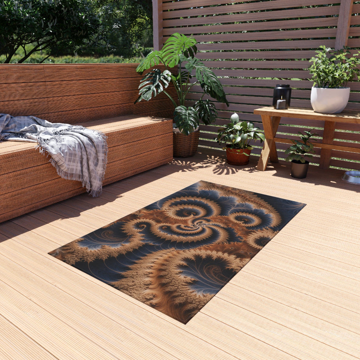 Tapis de salon Courbe de Tarry