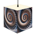 DECO - Lampe Cubique Fractale Courbe de Tarry-Euler