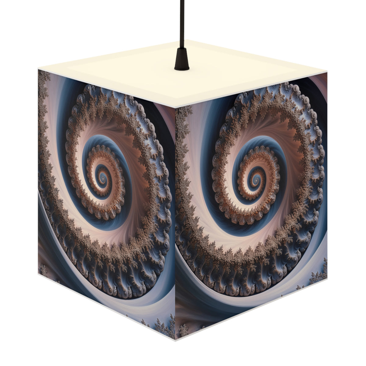 DECO - Lampe Cubique Fractale Courbe de Tarry-Euler