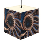 DECO - Lampe Cubique Fractale Courbe de Julia-Quasi