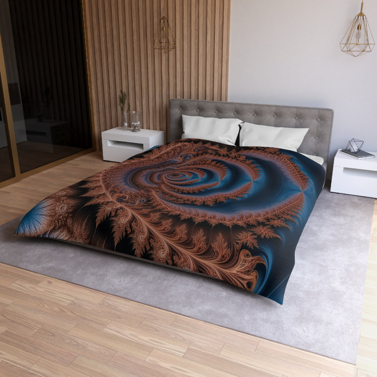 Housse de couette Courbe de Gosper-Minkowsky