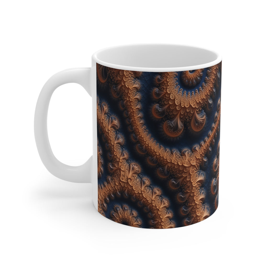 Mug blanc Fractal Ensemblede Fatou