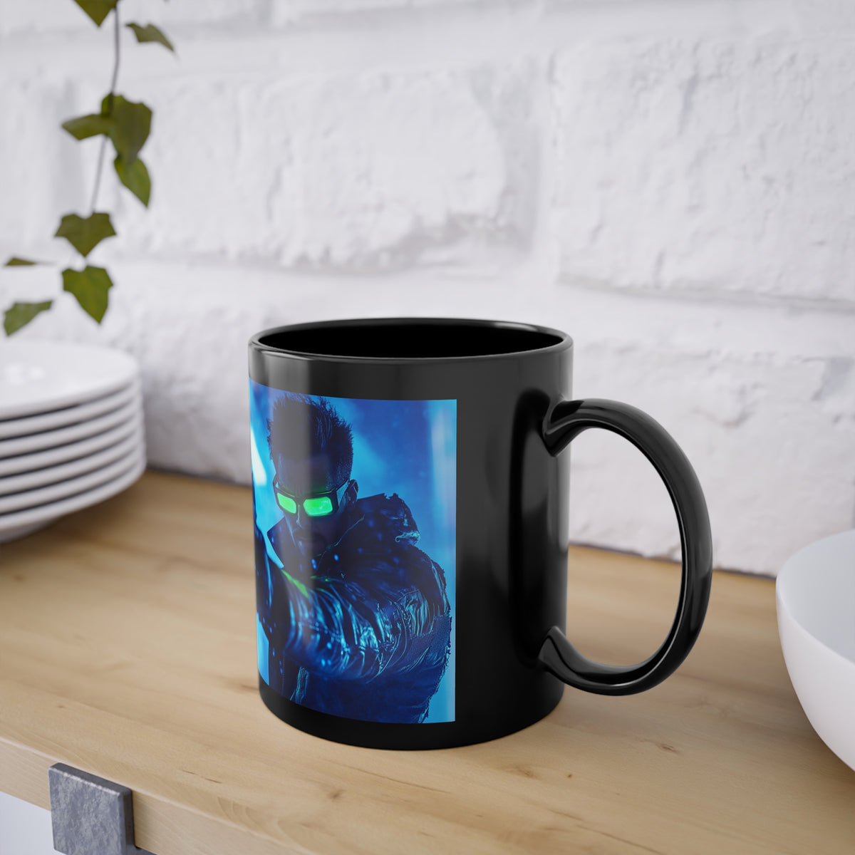 Mug Cyberpunk Hitman Furieux