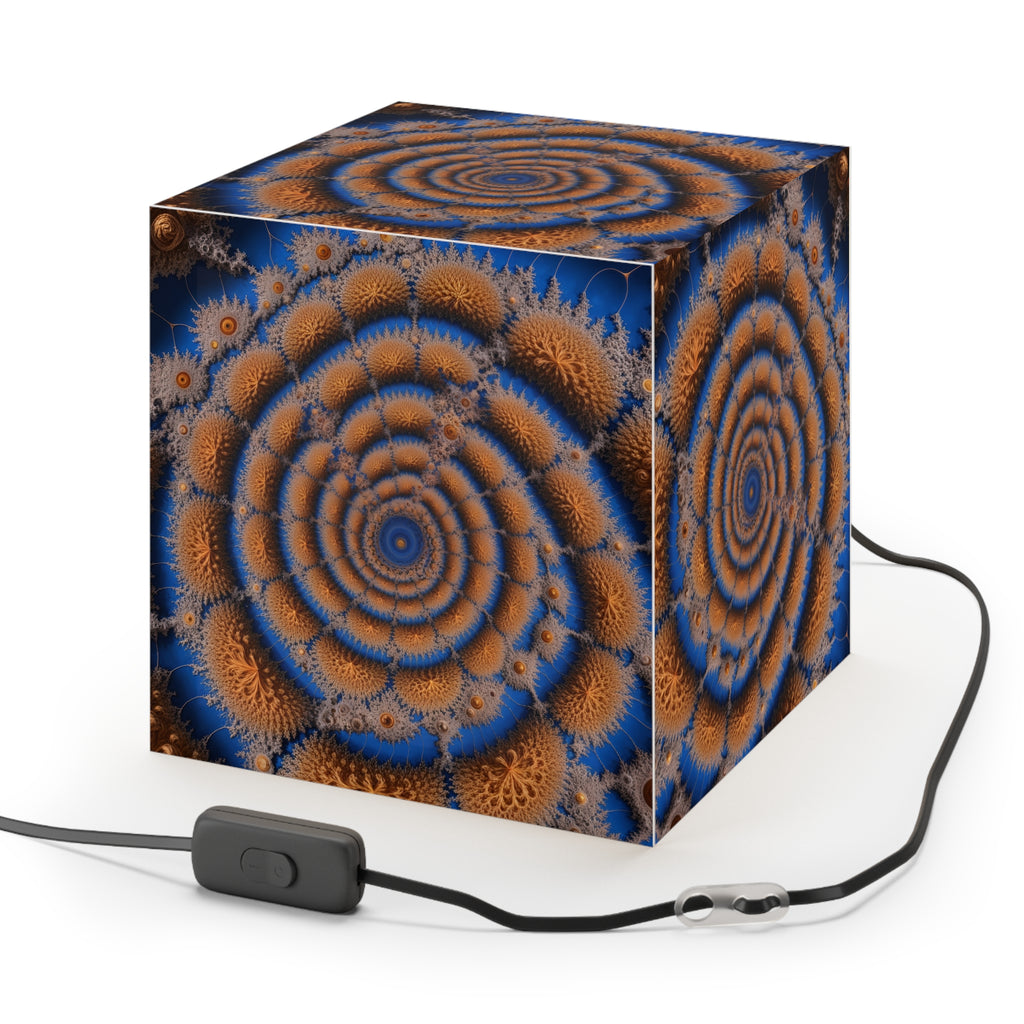 DECO - Lampe Cubique Fractale Courbe de Péano-Hilbert