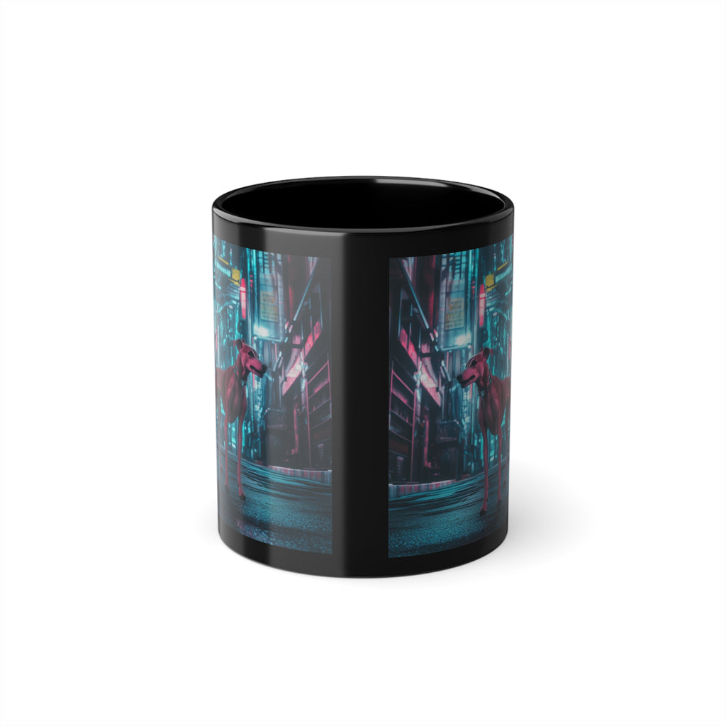 Mug Whippet Cyberpunk