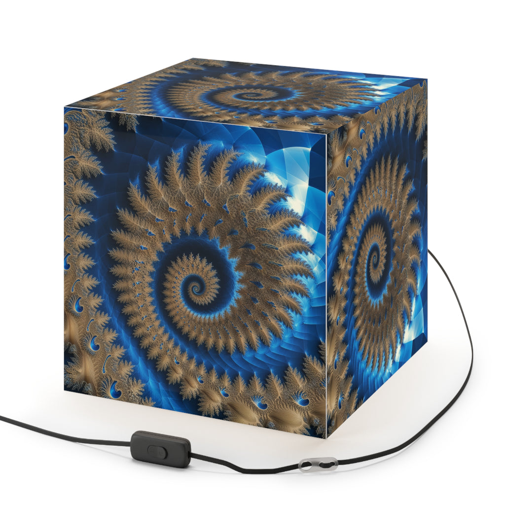 DECO - Lampe Cubique Fractale Courbe de Levy