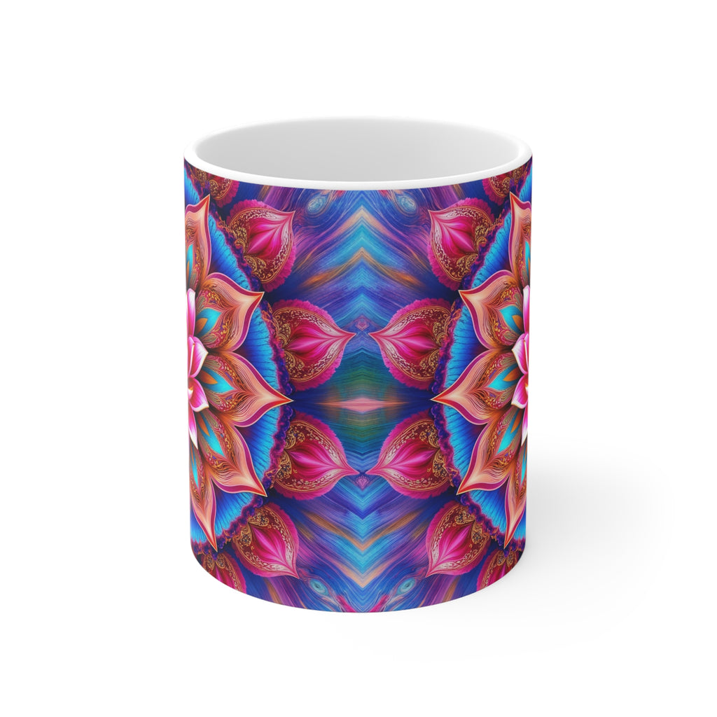 Mug blanc Mandala de la Guérison