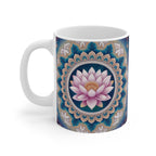 Mug blanc Mandala de l'Equanimité