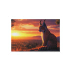 Tapis de salon Caracal au Lever du Soleil