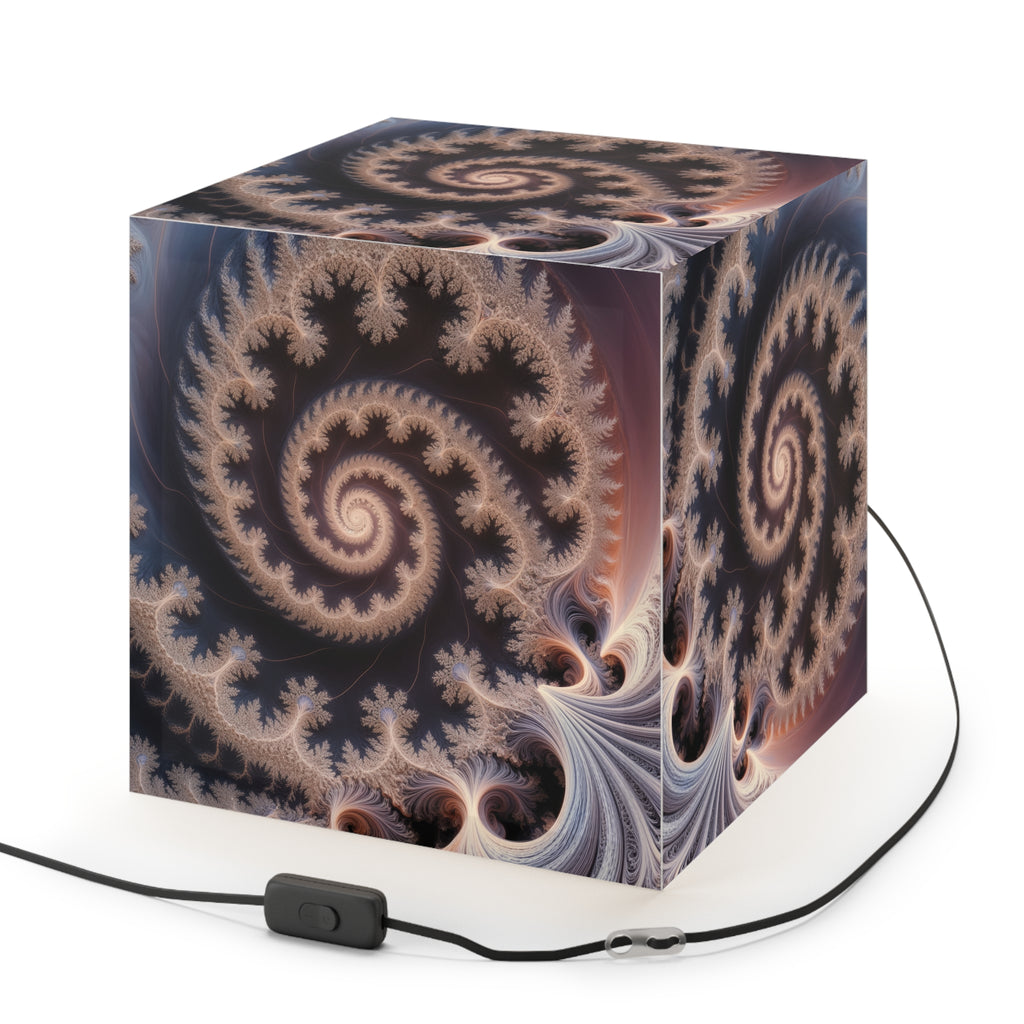 DECO - Lampe Cubique Fractale Courbe de Péano-Vicsek