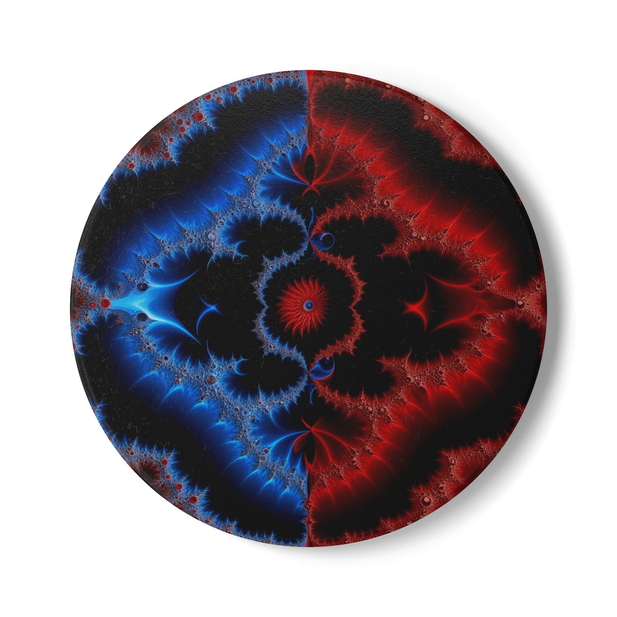 Sous-verre Courbe de Appolo-Mandelbrot