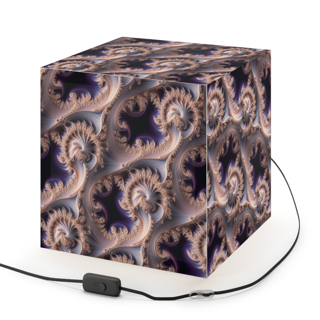 DECO - Lampe Cubique Fractale Courbe de Hilbert-Sierpiński