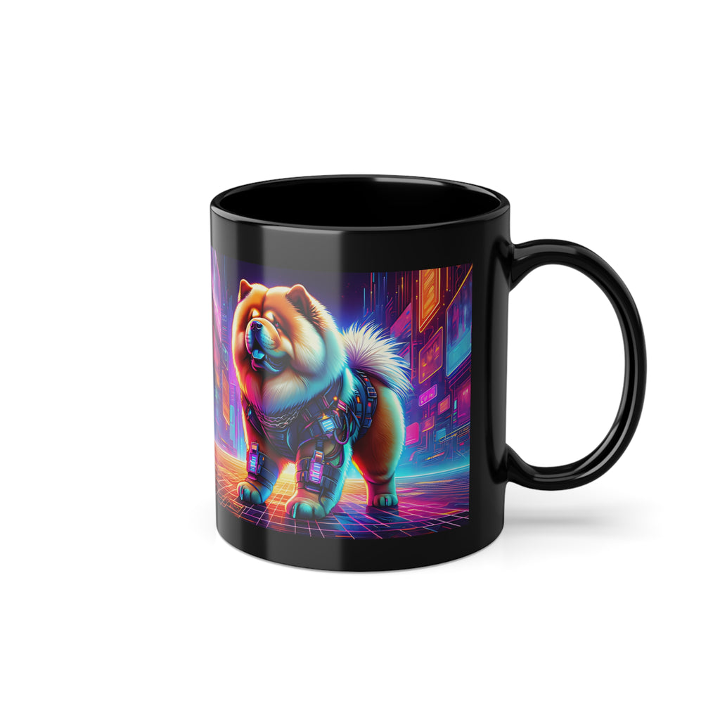 Mug Chow-Chow Néon