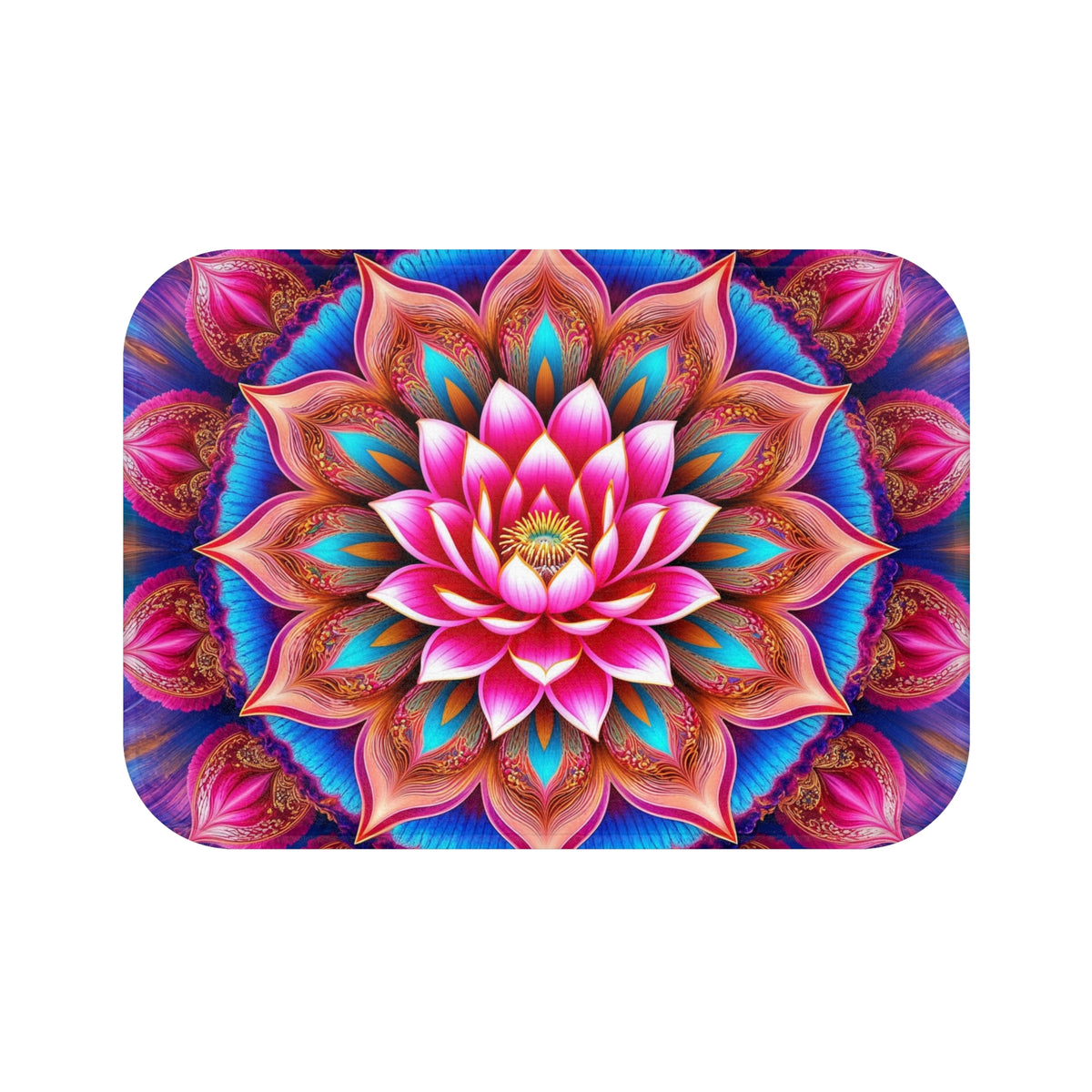 Tapis salle de bain Mandala de la Guérison