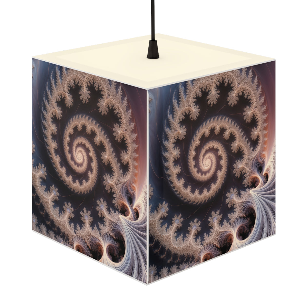 DECO - Lampe Cubique Fractale Courbe de Péano-Vicsek