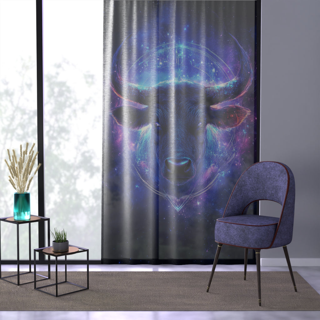 Rideau Signe Astrologique Taureau