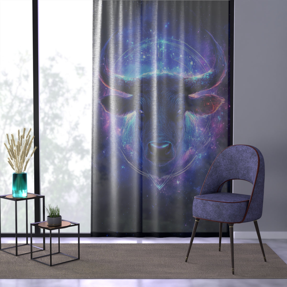 Rideau Signe Astrologique Taureau