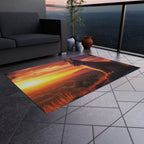 Tapis de salon Caracal au Lever du Soleil