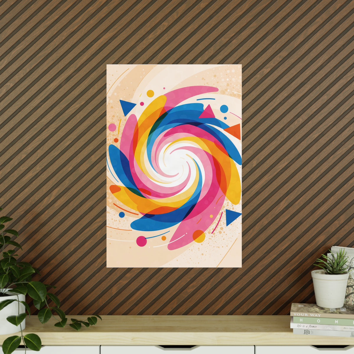 Poster Tourbillon Pop