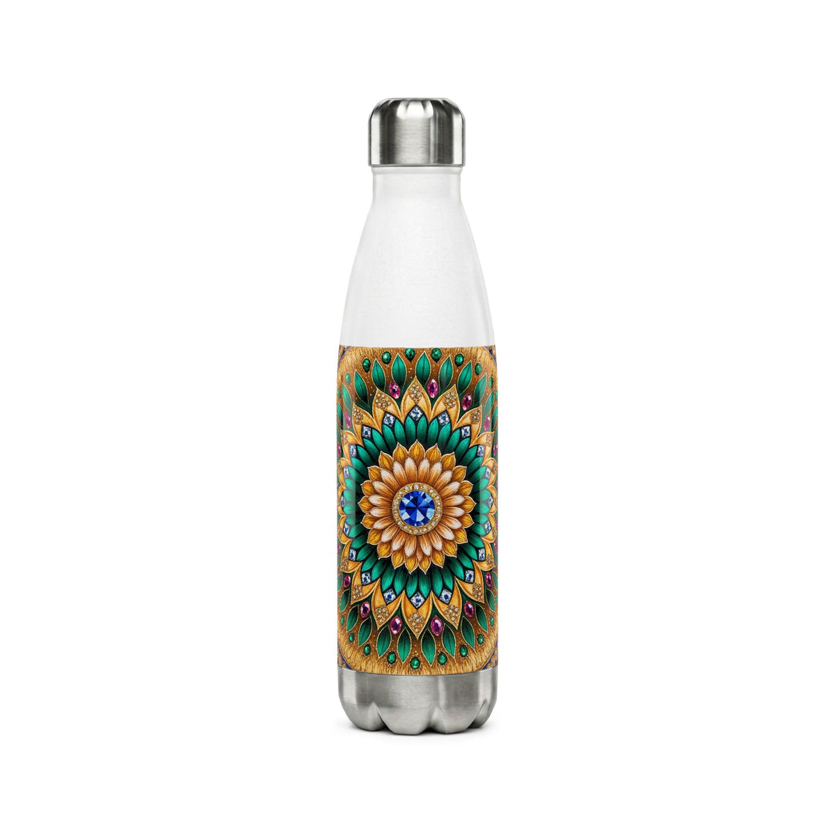 Gourde isotherme Mandala de la Prospérité