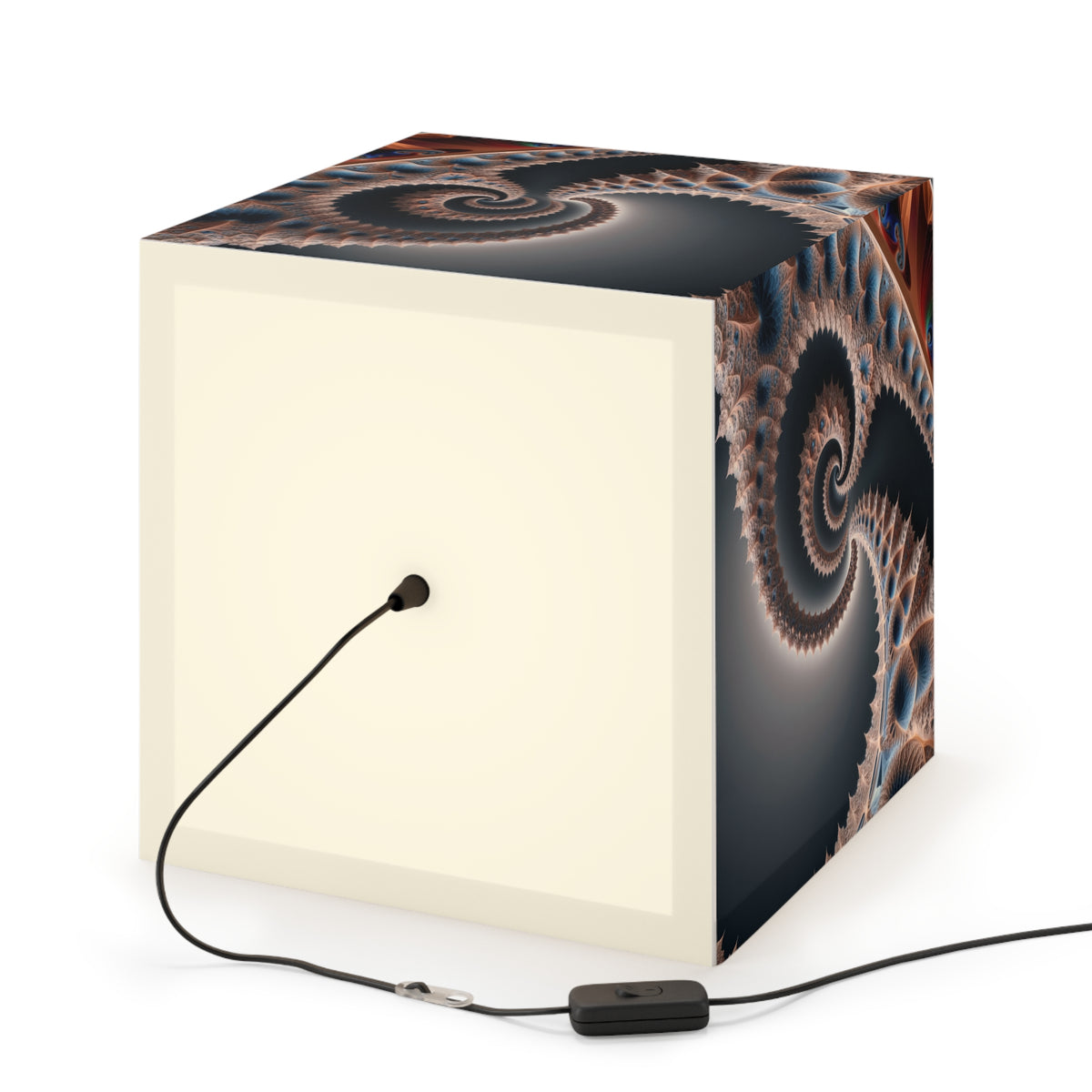 DECO - Lampe Cubique Fractale Courbe de Van-Der-Waerden