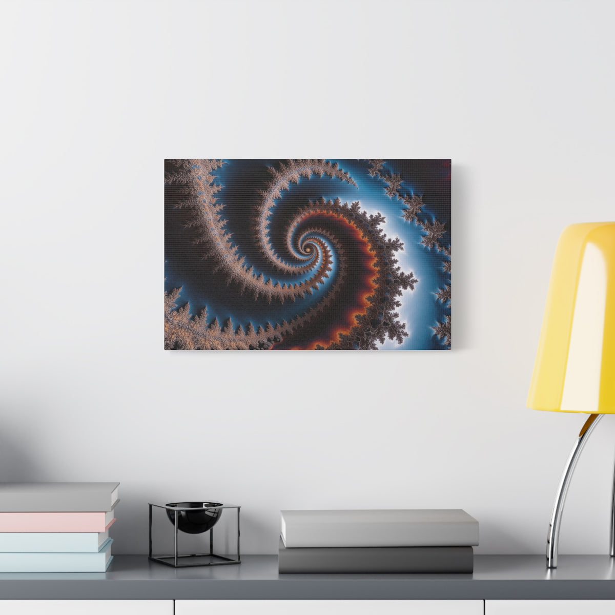 Tableau Courbe Fractale de Moore