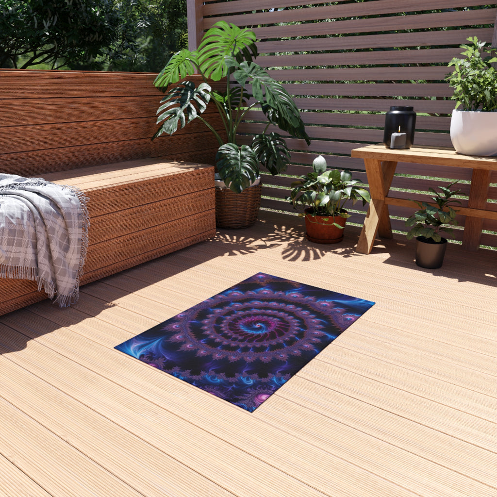 Tapis de salon Courbe de Ship-Mandelbrot