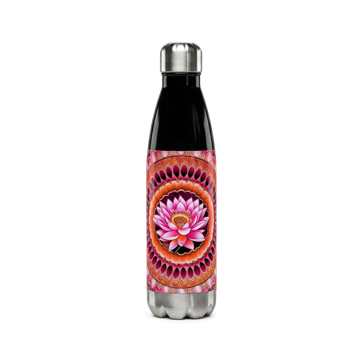 Gourde isotherme Mandala de l'Amour Inconditionnel
