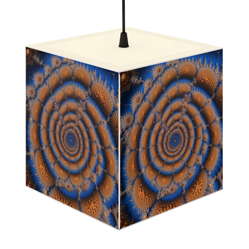 DECO - Lampe Cubique Fractale Courbe de Péano-Hilbert