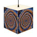DECO - Lampe Cubique Fractale Courbe de Péano-Hilbert