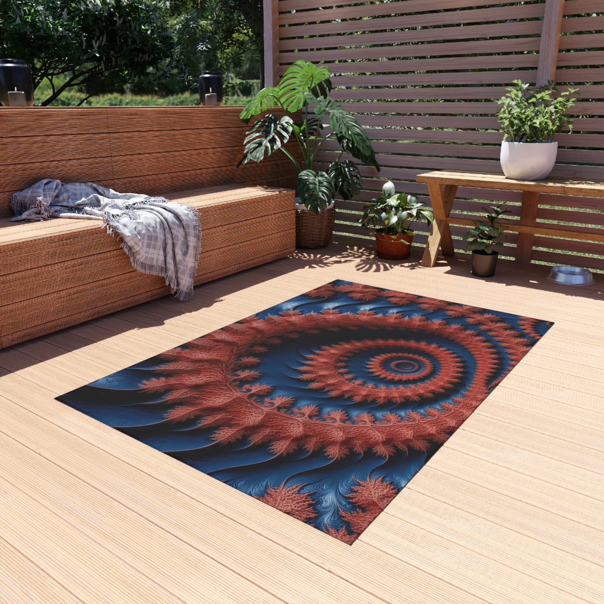 Tapis de salon Courbe de Dragon