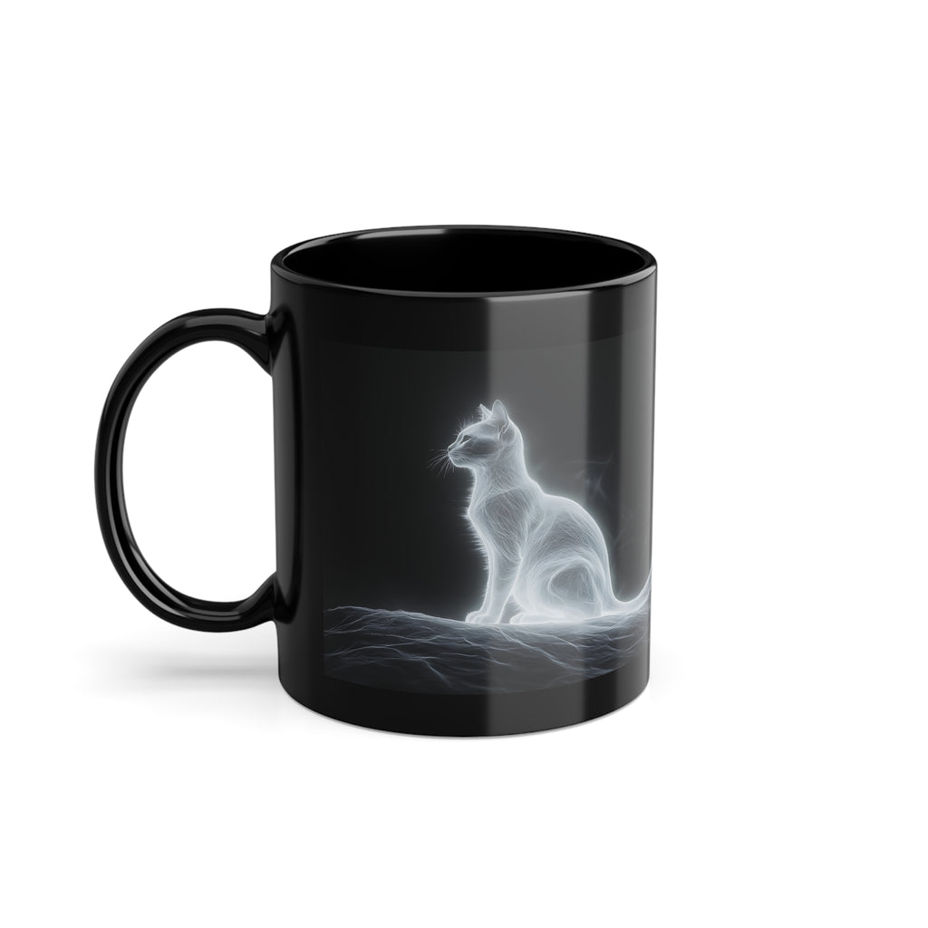 Mug Silhouette Spectrale de Chat