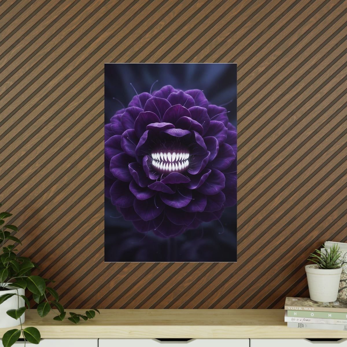 Poster Fleur Carnivore