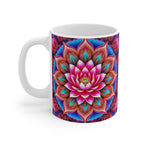 Mug blanc Mandala de la Guérison