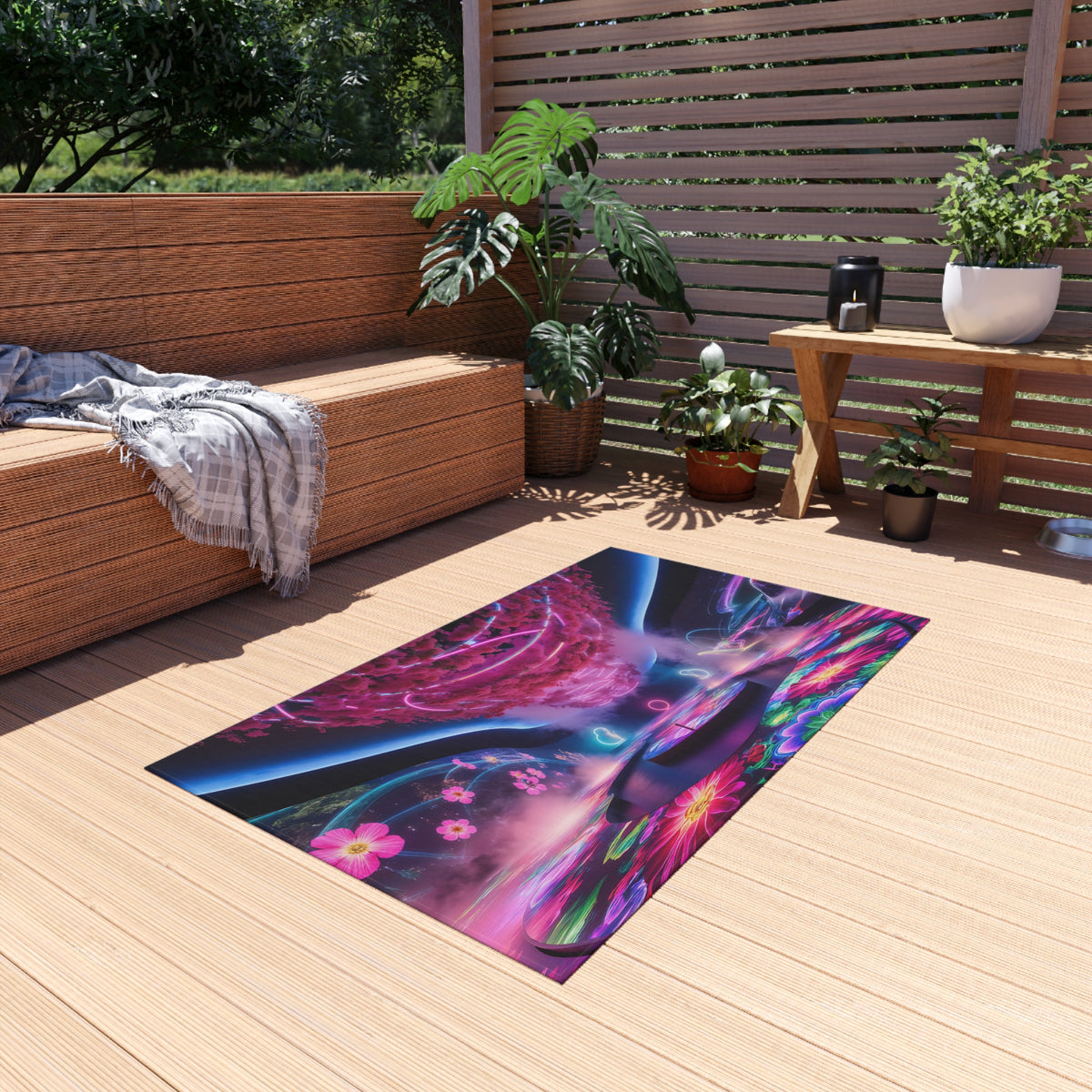 Tapis de salon TeamLab Borderless Tokyo