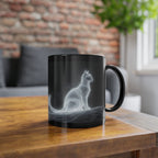 Mug Silhouette Spectrale de Chat