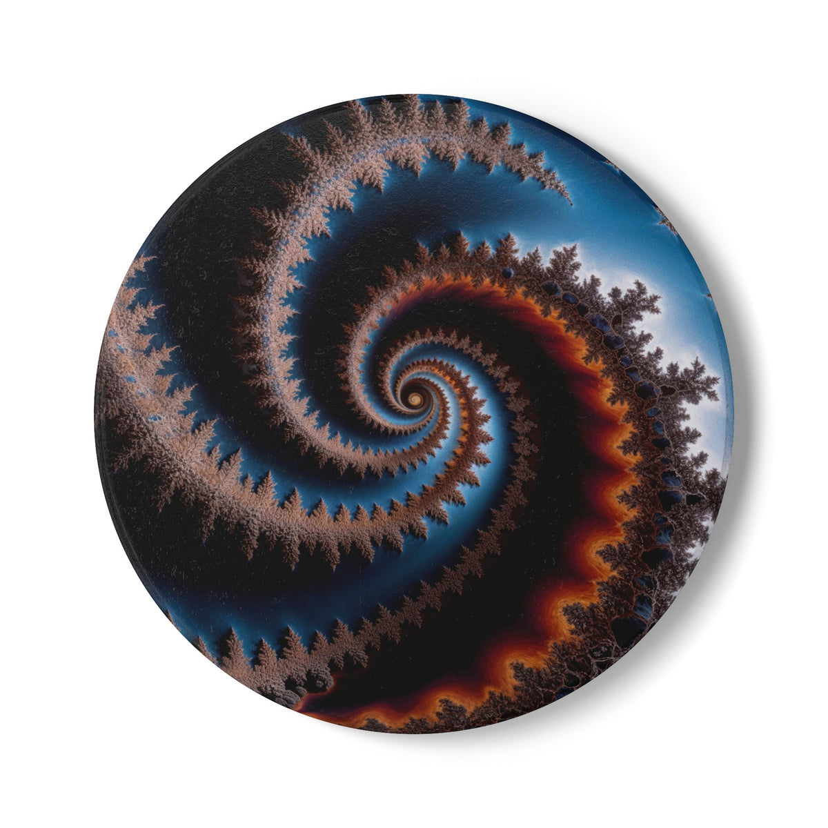 Sous-verre Fractal Courbe de Moore