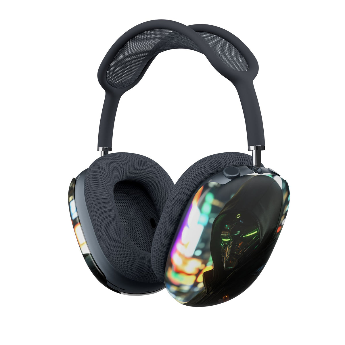 Housse airpods Cyberpunk Super Vilain Masqué
