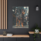 Tableau Doberman Matériel Tactique