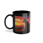Mug Caracal au levé du Soleil